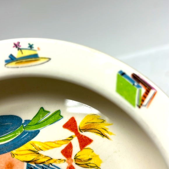 Vintage ceramic child’s nursery bowl by “Figgjo Flint” Norway - Picture 11 of 11